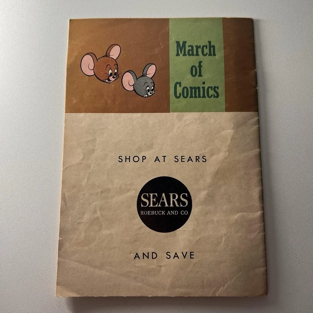 MARCH OF COMICS 224 RARE‎ GIVEAWAY PROMO MINI VG- 1961 TOM & JERRY PROMOTIONAL